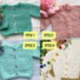 Personalised Baby/Children’s Rainbow Cardigan, thumbnail 5 of 7