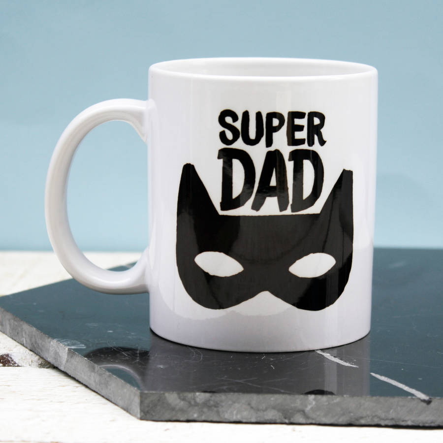 Download Super Dad Ceramic Mug By That's Nice That | notonthehighstreet.com
