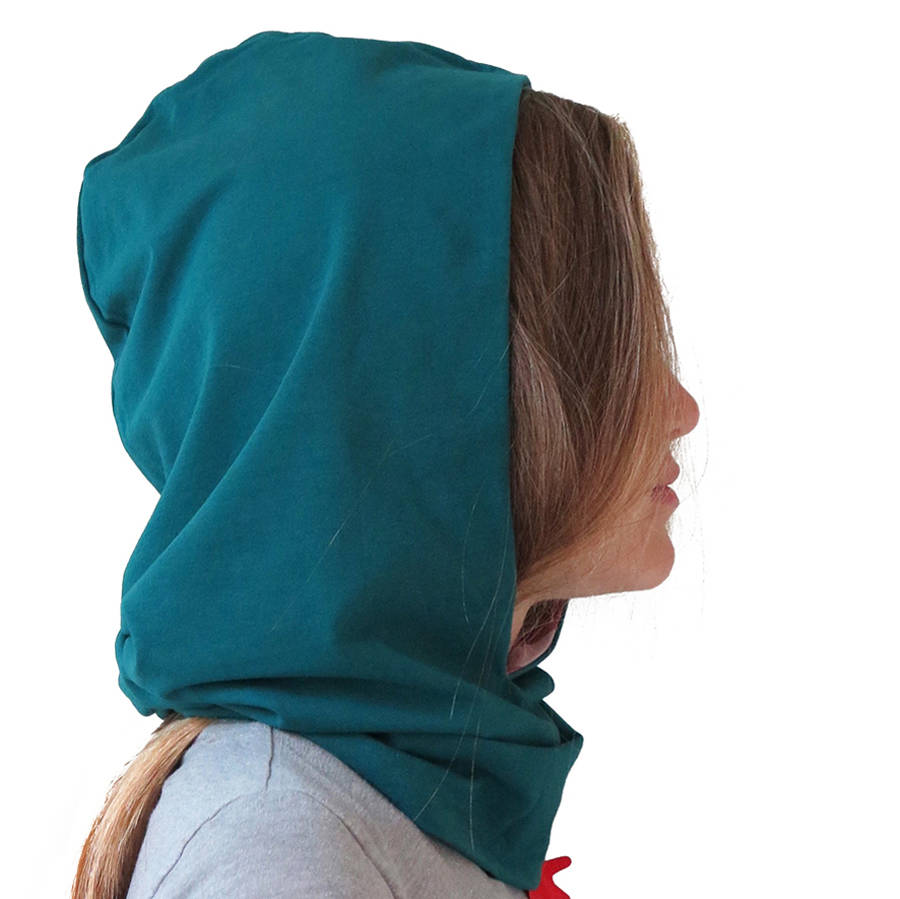 Download girl's reversible hoodie snood by redurchin | notonthehighstreet.com
