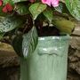 Large Sage Green Personalised Welly Boots Planter, thumbnail 5 of 10