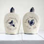 Personalised Sapphire 45th, 65th Anniversary Egg Cosies, thumbnail 5 of 7