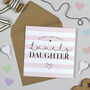 Happy Birthday Daughter Card, thumbnail 1 of 1