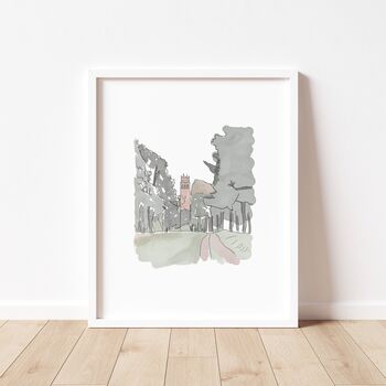 Faringdon Folly Art Print, 6 of 9