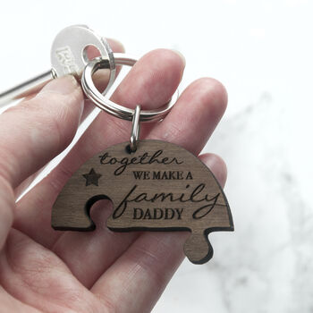 Personalised Family Together Keyring Set, 5 of 5