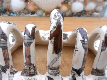 Toast Rack In Steampunk Design, 4 of 8