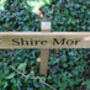 Engraved Oak Sign Post, thumbnail 3 of 10