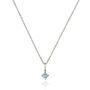 Small Birthstone Pendant Necklace, thumbnail 3 of 7