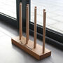 Engraved Wooden Floor Boot Rack, thumbnail 5 of 12