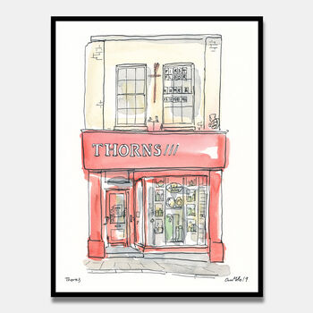 Personalised Shopfront Illustration, 6 of 7