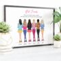 Personalised Best Friend Print, Gift For Friendship, thumbnail 1 of 10