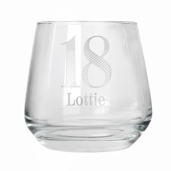Personalised Big Age Birthday Tumbler Gift Boxed, 5 of 5