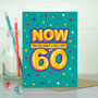 Funny 60th Epic Milestone Birthday Card, thumbnail 4 of 4