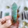 Natural Green Fluorite Crystal, thumbnail 3 of 4