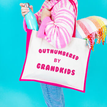 Grandma 'Outnumbered By Grandkids' Bookmark, 9 of 12