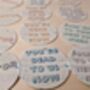 Funny Sorry Youre Leaving Traitor Edible Cupcake Topper, thumbnail 3 of 3