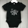 Personalised Cuter Than Cupid Baby Grow, thumbnail 4 of 5