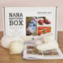 Nana Merino Baby Booties Knitting Kit, thumbnail 5 of 6