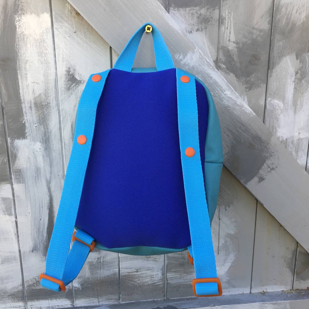 kids scooter backpack by teal