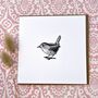 Wren Greetings Card, thumbnail 1 of 3