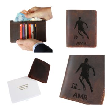 Personalised Buffalo Leather Sports Wallet, 2 of 12