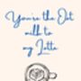 A4 Print, You're The Oat Milk To My Latte, thumbnail 5 of 5