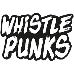 Axe Throwing Whistle punks Logo