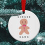 Ginger Gang Bauble, thumbnail 1 of 1