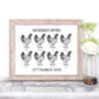 All The Hens Personalised Print, thumbnail 1 of 2