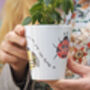 Personalised 'Jewel Bugs' Teacher Plant Pot, thumbnail 2 of 4