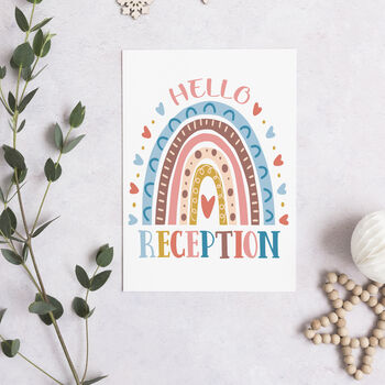 Hello Reception Card, 2 of 7