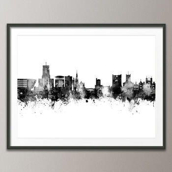 Guildford Skyline Cityscape Art Print, 3 of 7