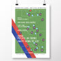 Crystal Palace Eze Goal Poster, thumbnail 2 of 6