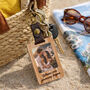 Bon Voyage 'Where Our Journey Began' Photo Keyring, thumbnail 1 of 2