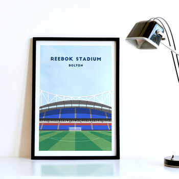 Personalised Football Stadium Art Print Gift : Request Any Stadium, 7 of 11