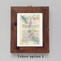 Folium Wood Block Print Vintage Book Page, thumbnail 4 of 7
