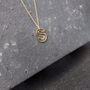Personalised Gold Initial Letter Charm Necklace, thumbnail 10 of 10