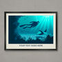 Personalised Scuba Diving Poster, thumbnail 1 of 6