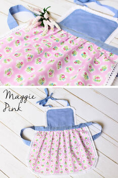 Aprons For Girls, Personalised Aprons And Chef Hats, 7 of 12
