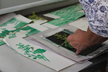 Botanical Print Making Experience In Bristol, 2 of 9