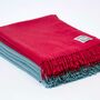 Red Christmas Cashmere Blanket, thumbnail 3 of 3