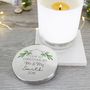 First Christmas As Mr And Mrs Scented Candle With Lid, thumbnail 8 of 10