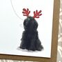 Tibetan Terrier Christmas Card, thumbnail 3 of 3