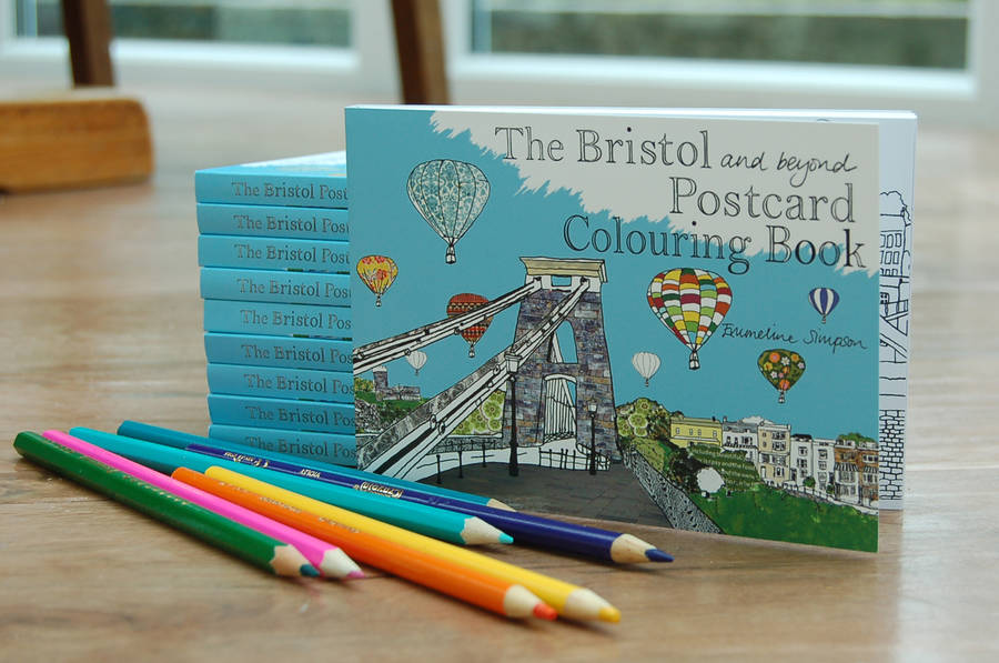 The Bristol Postcard Colouring Book, 1 of 5