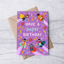 Any Age Superhero Birthday Card, Boys Age Birthday Card, Kids, thumbnail 1 of 7