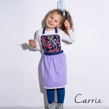 Toddler Girls Aprons, Mother And Daughter Aprons, 9 of 12