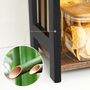 Three Tier Spice Rack Desktop Organizer Bamboo Frame, thumbnail 9 of 12