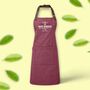 Personalised 'It's Time Make Burgers' Adult Apron, thumbnail 3 of 8