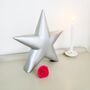 Large Silver Star Decoration, thumbnail 2 of 2