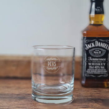 Personalised Whisky Glass For Dad, 6 of 8