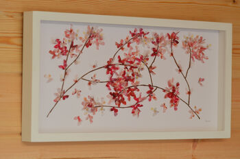 Cherry Blossom Butterfly Art, 3D Feature Wall Art, 3 of 12